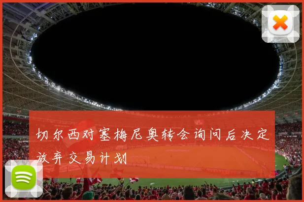切尔西对塞梅尼奥转会询问后决定放弃交易计划